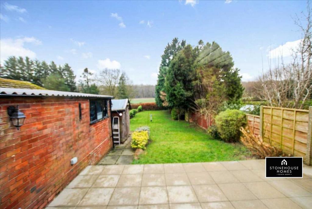 Rear garden