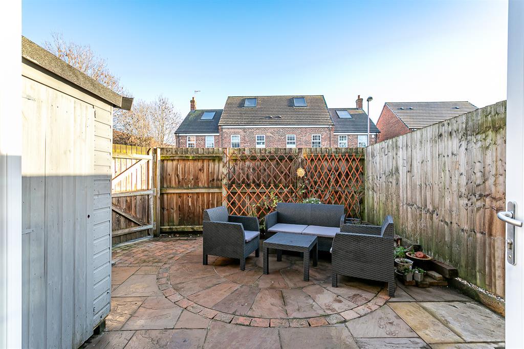 Rear garden