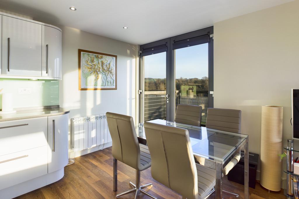 Dining Area and doors to balcony