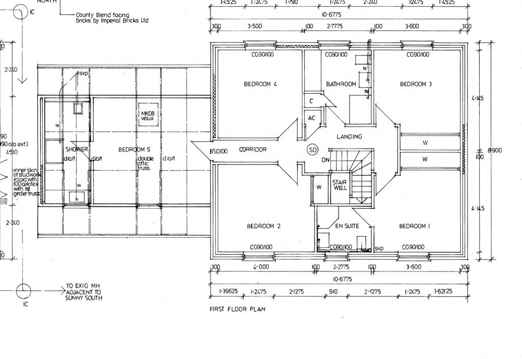 Site layout first fl