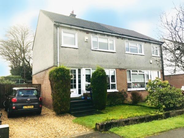 Woodvale Avenue, Bearsden, G61 2PA 3 bed semi-detached house - £249,000