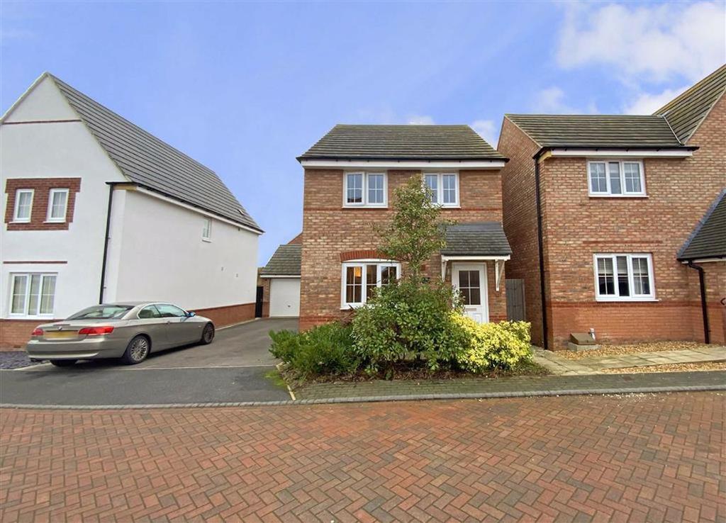 Keel Close, Wigston, Leicestershire 3 bed detached house £225,000