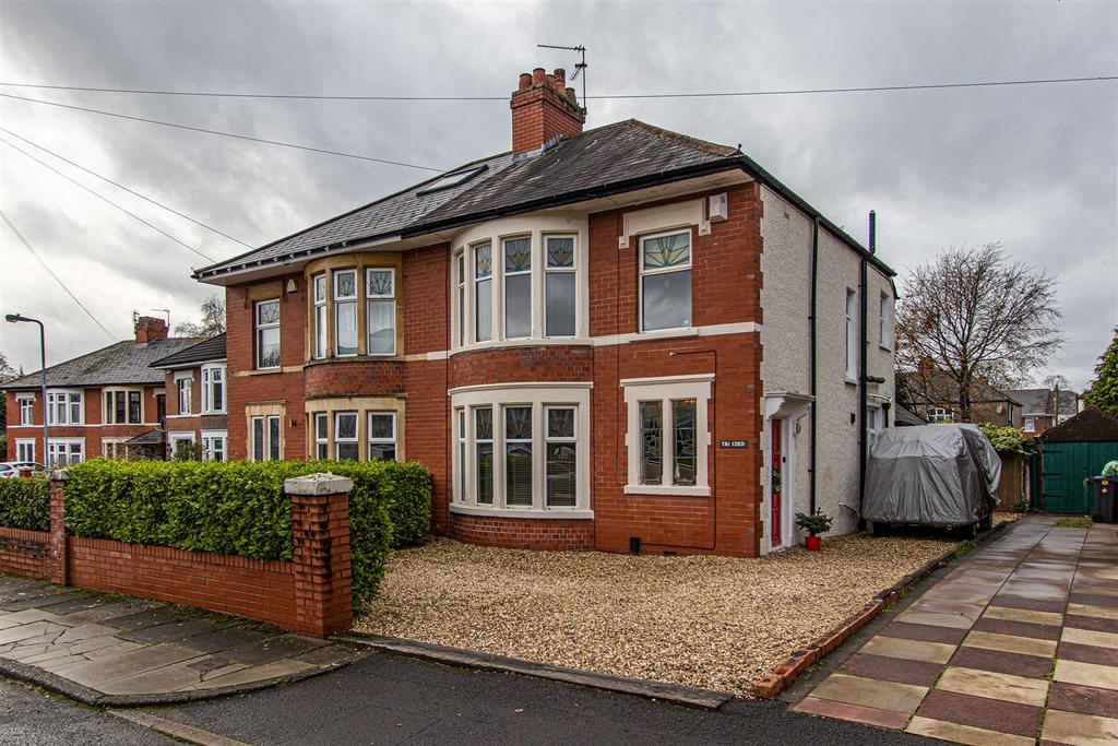 St. Gowan Avenue, Heath, Cardiff 3 bed semidetached house £380,000