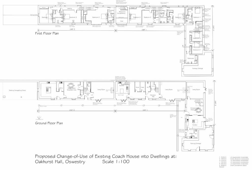 Proposed Floorplans