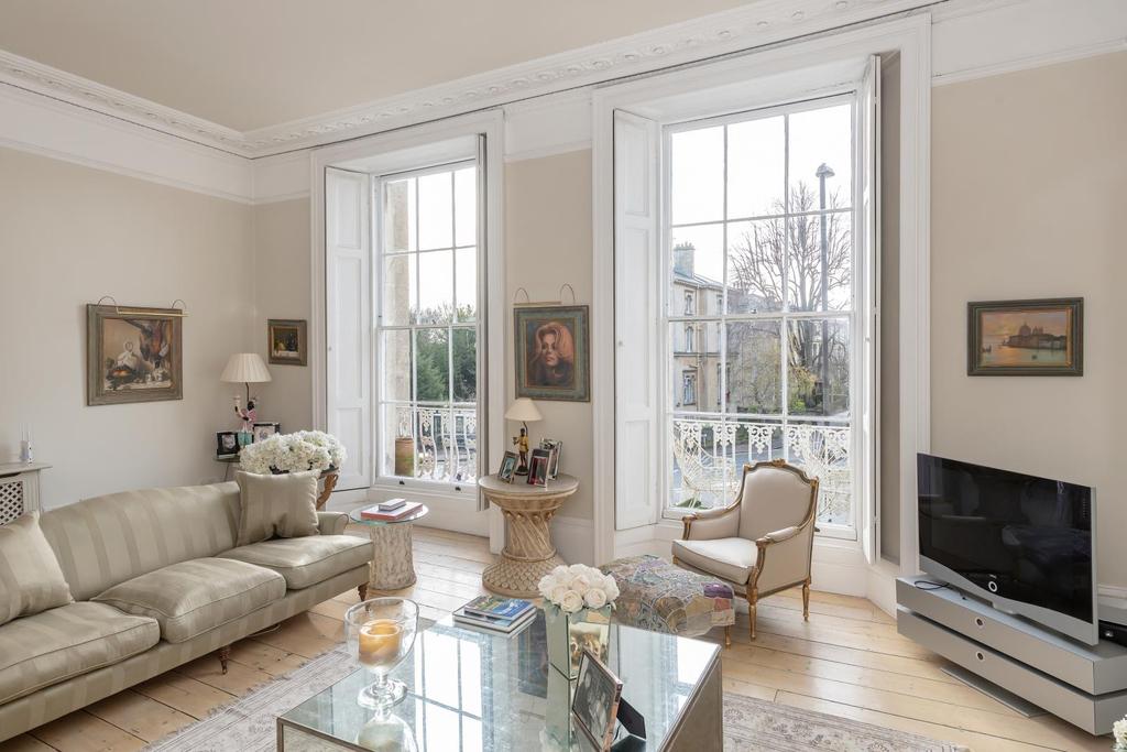 Sitting Room Windows to balcony