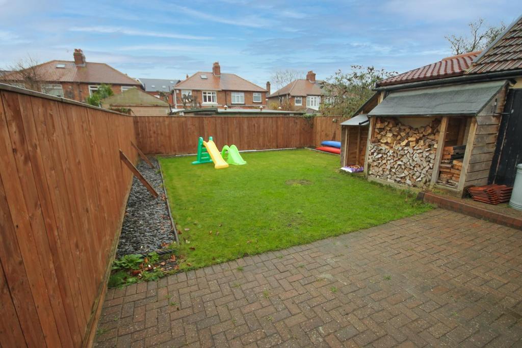 Rear garden