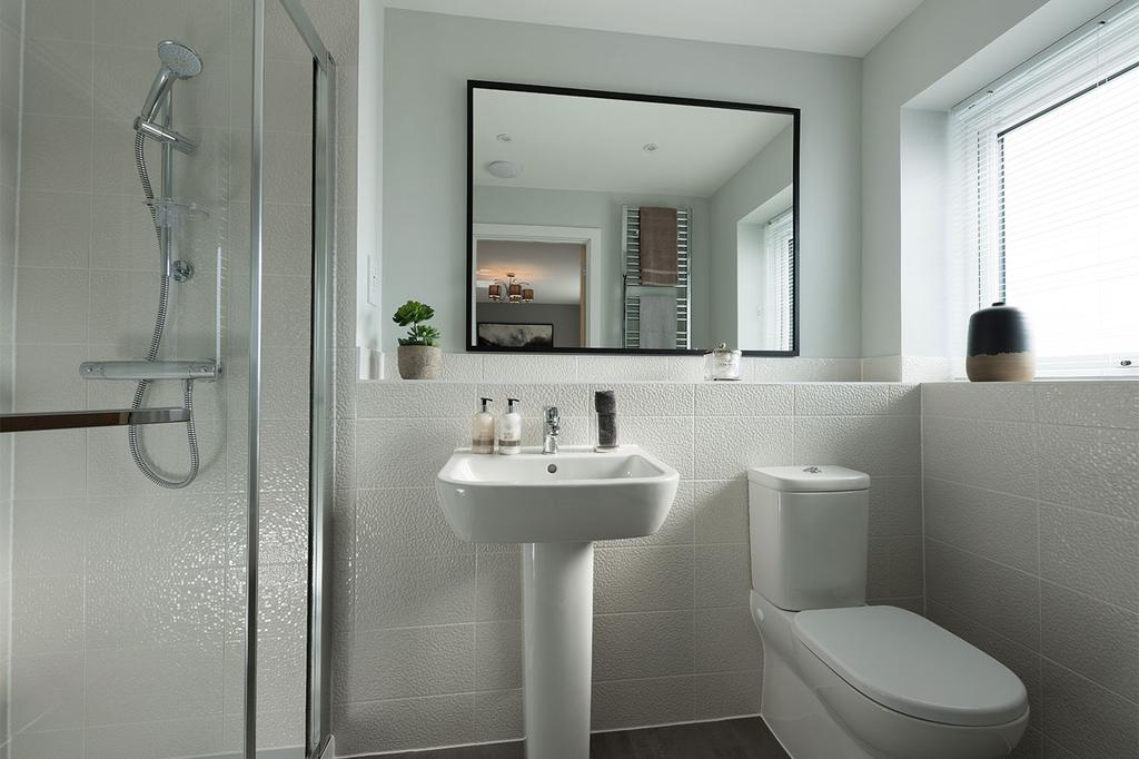 Typical shower room