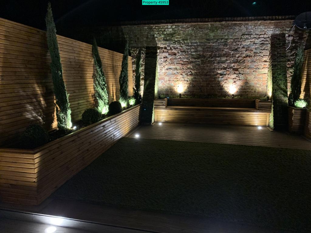Rear Garden night ti