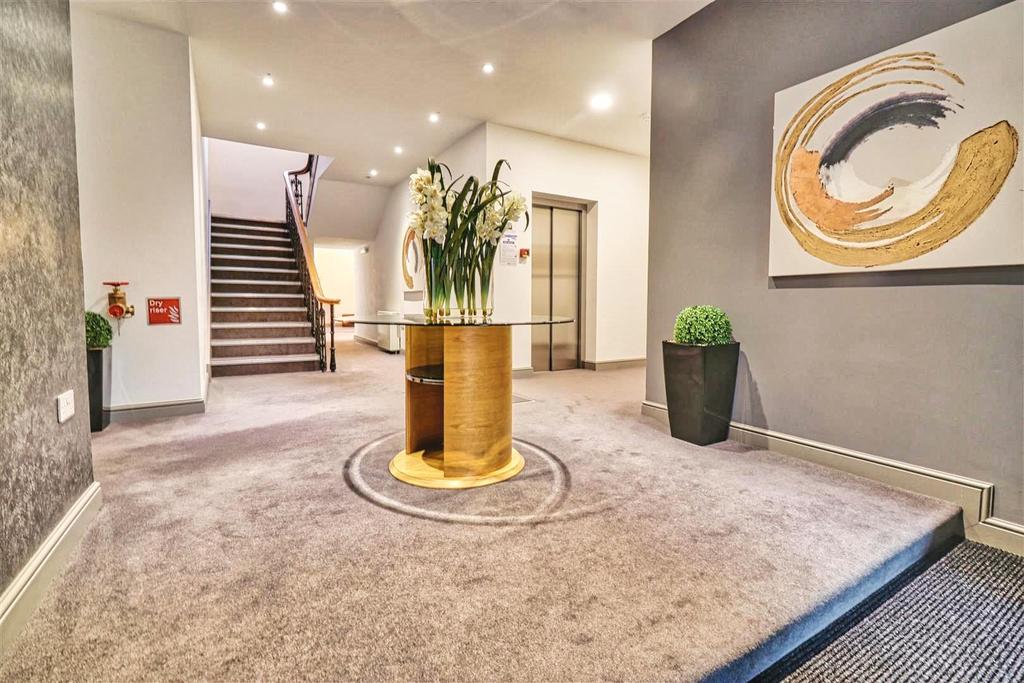 Communal entrance hall