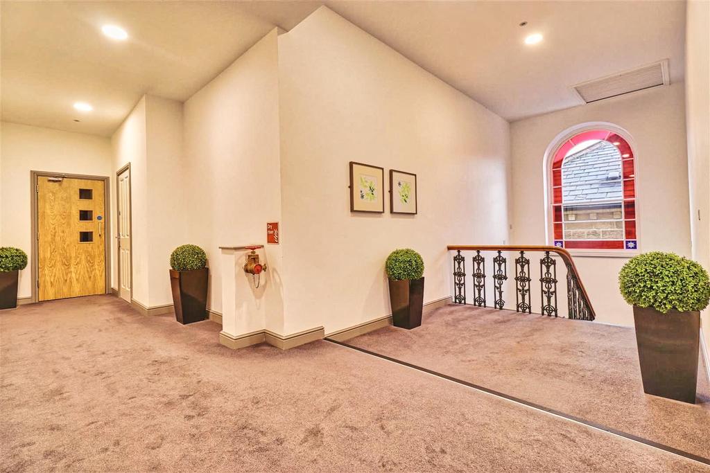 Communal entrance hall
