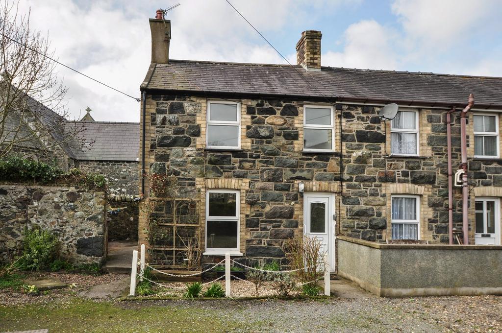 Dinas Cottages, Dinas, Caernarfon, Gwynedd, LL54 2 bed end of terrace ...