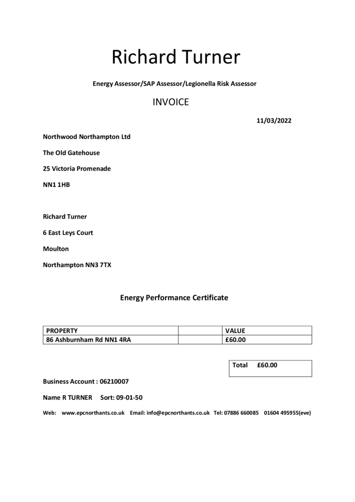 EPC Certificate