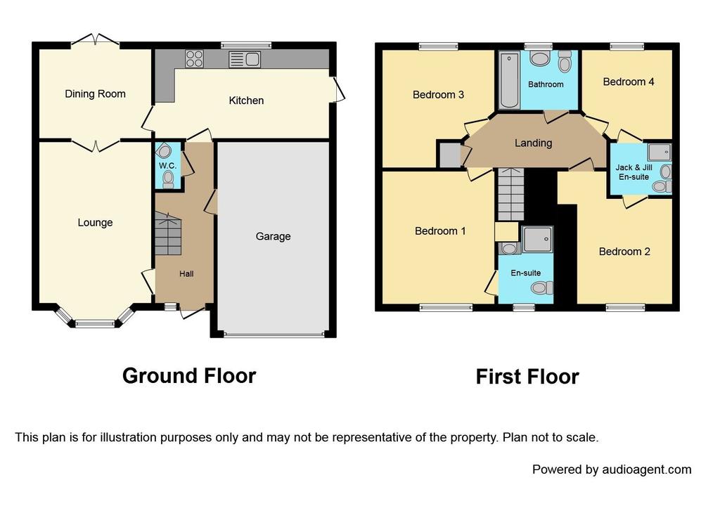 Cinnamon Drive, Trimdon Station, Durham, TS29 6NY 4 bed detached house