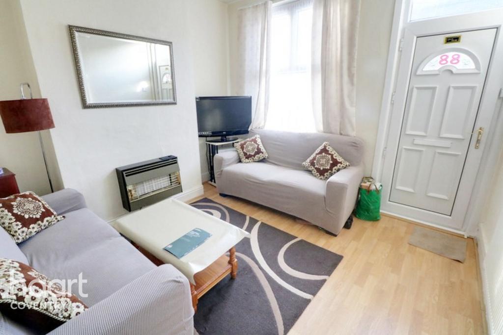 Queen Marys Road, Coventry 2 bed terraced house £130,000