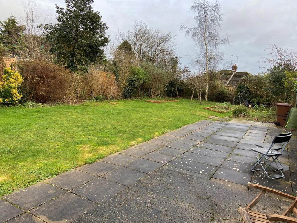 Rear garden