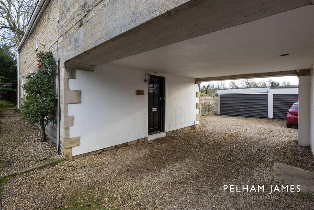 Driveway and double garage
