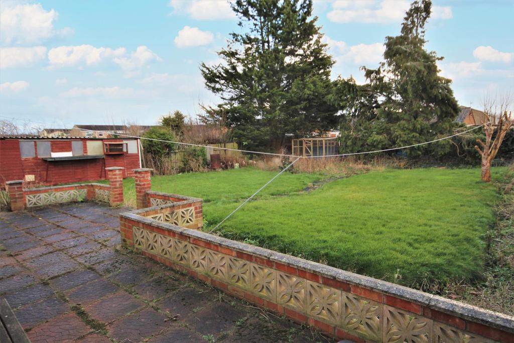 Rear garden
