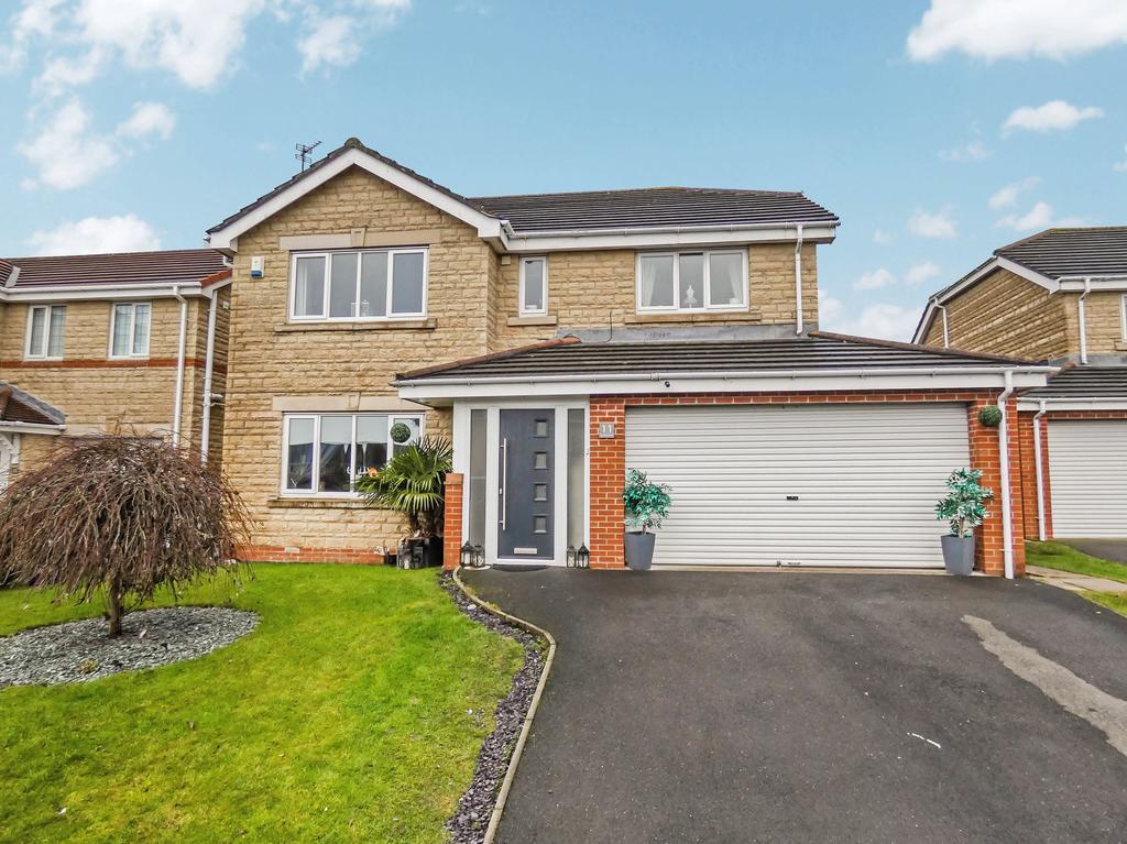 Wetherby Close, Ashington, Northumberland, NE63 8NJ 4 bed detached house £285,000