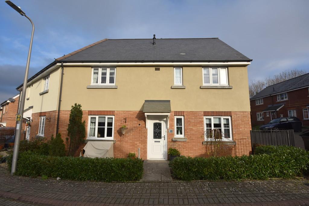 14 Cae Gwyn, Penarth, Vale of CF64 3JY 3 bed semidetached house £330,000