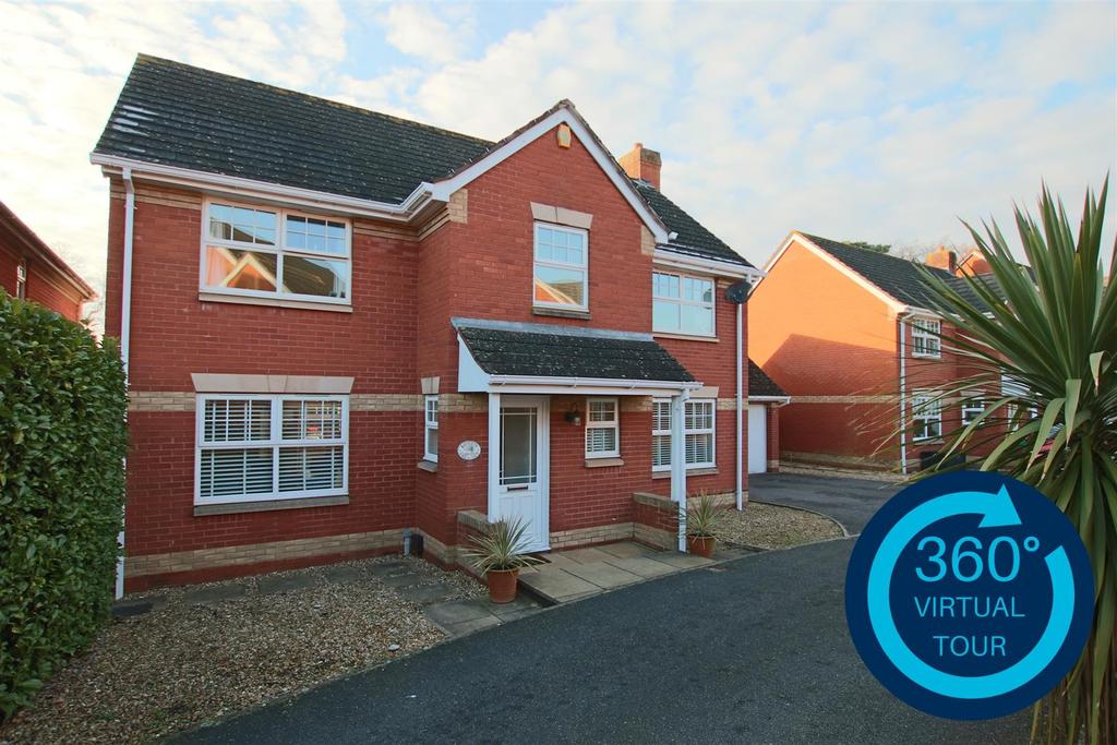 Knights Crescent, Clyst Heath, Exeter 4 bed detached house £525,000