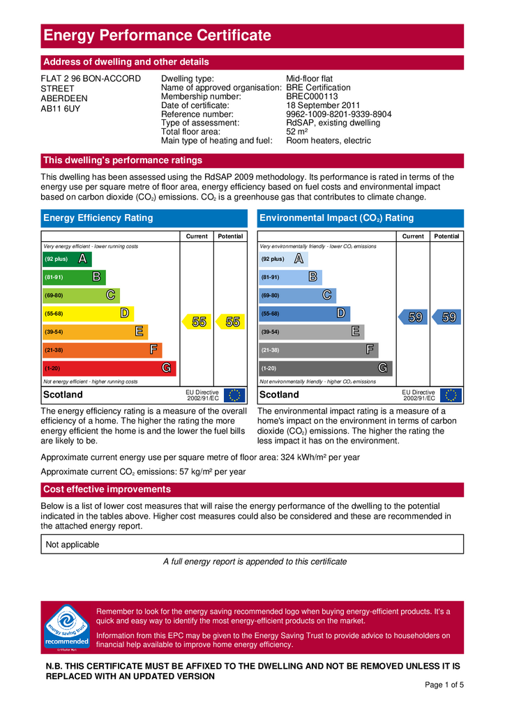 EPC Certificate