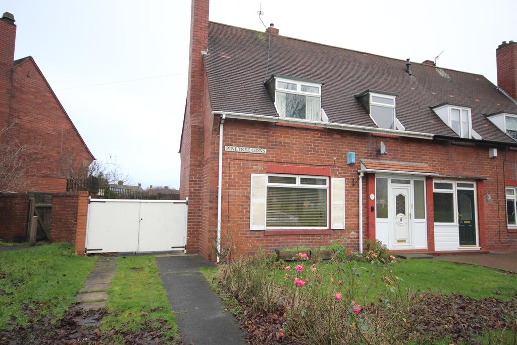 Gardens, Whitley Bay, Tyne &... 3 bed semidetached house £
