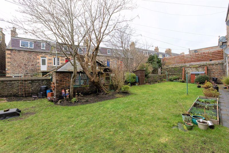 Rear garden area