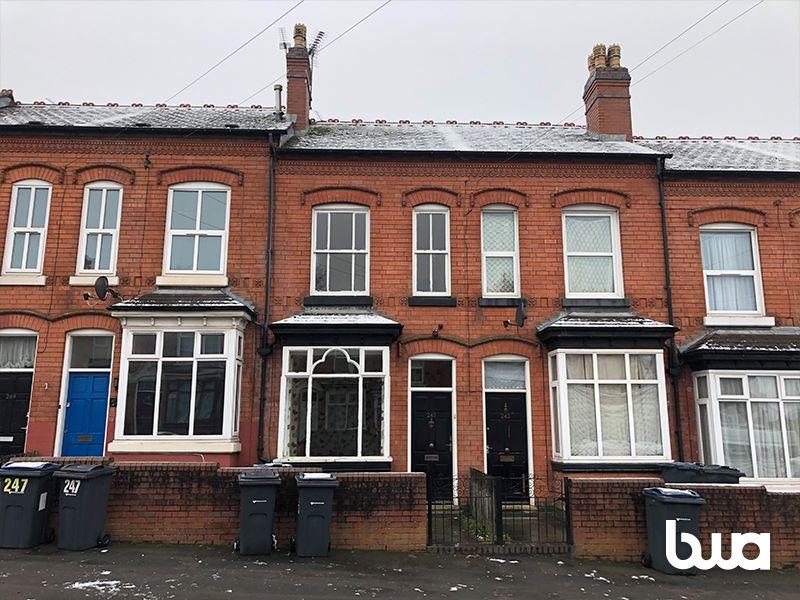 Shenstone Road, Edgbaston... 3 bed terraced house £75,000