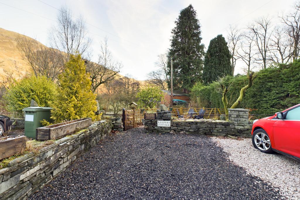 Parking Area and Entrance to Front Garden