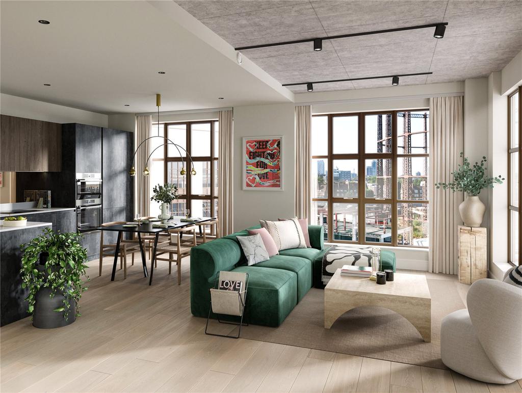 Empress Works, 13 Corbridge Crescent, London, E2 1 bed apartment £