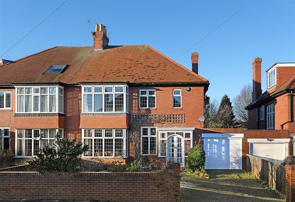 Adeline Gardens, Gosforth, Newcastle upon Tyne 4 bed semidetached