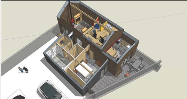 CGI of the Proposed Layout