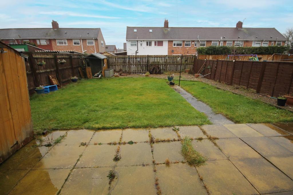 Rear garden