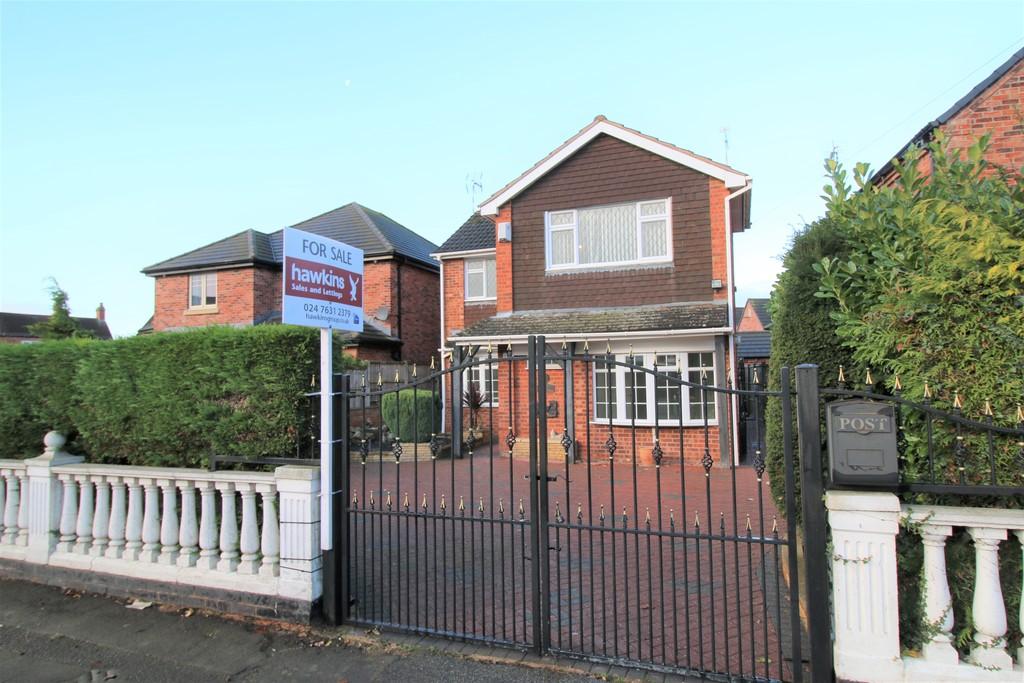 Wolvey Road, Bulkington 4 bed detached house £360,000