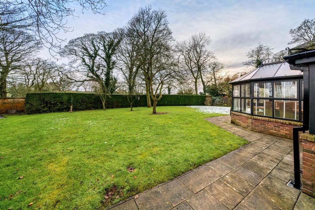 Rear garden