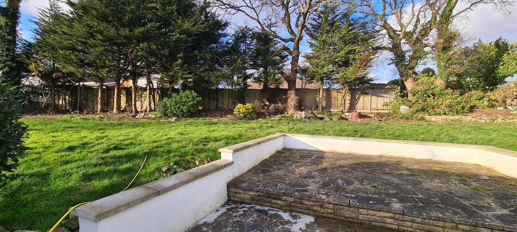 Rear garden