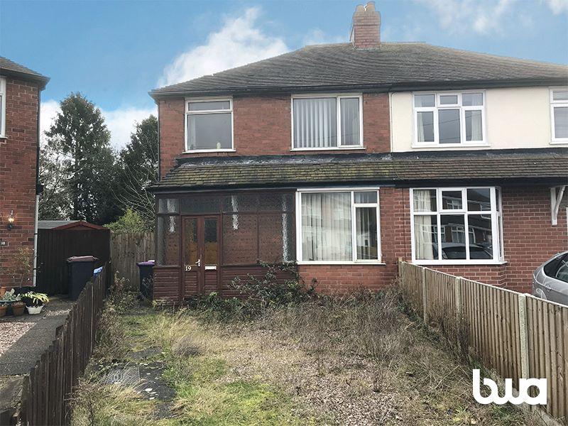 Nevil Road, Wellington, Telford, TF1 3DE 3 bed semi