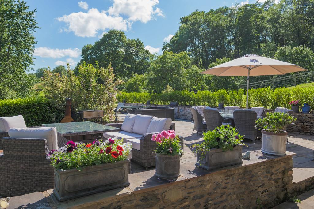 Sun terrace and open views
