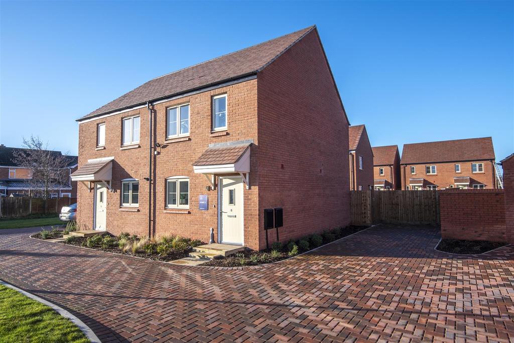Off Micklehome Drive, Alrewas 2 bed semidetached house £280,000