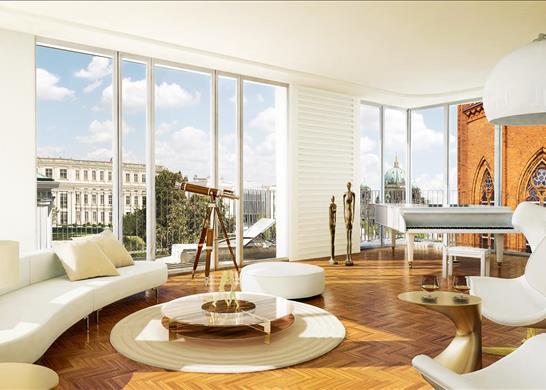 Penthouse for sale in Mitte, Berlin.