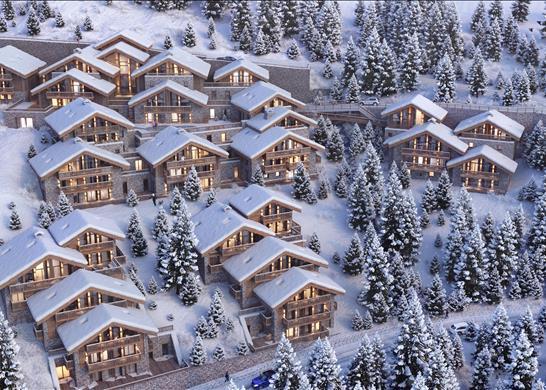 Development located in Meribel