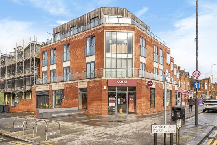 Lambton Road London SW20 2 bed flat £2,050 pcm (£473 pw)