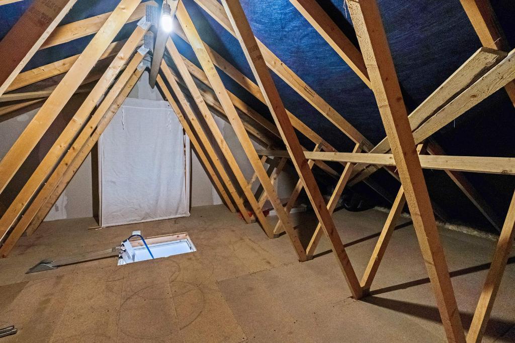Attic storage space