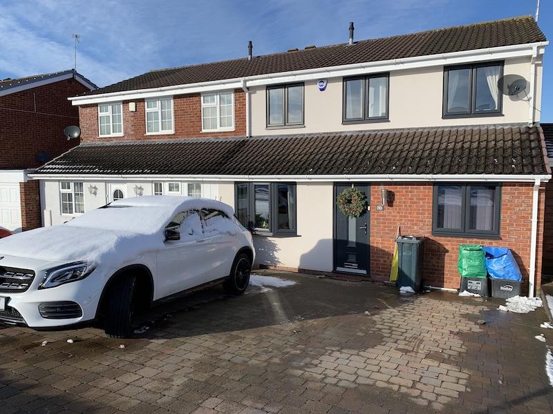 BRIERLEY HILL Brompton Drive 3 bed semidetached house £289,950