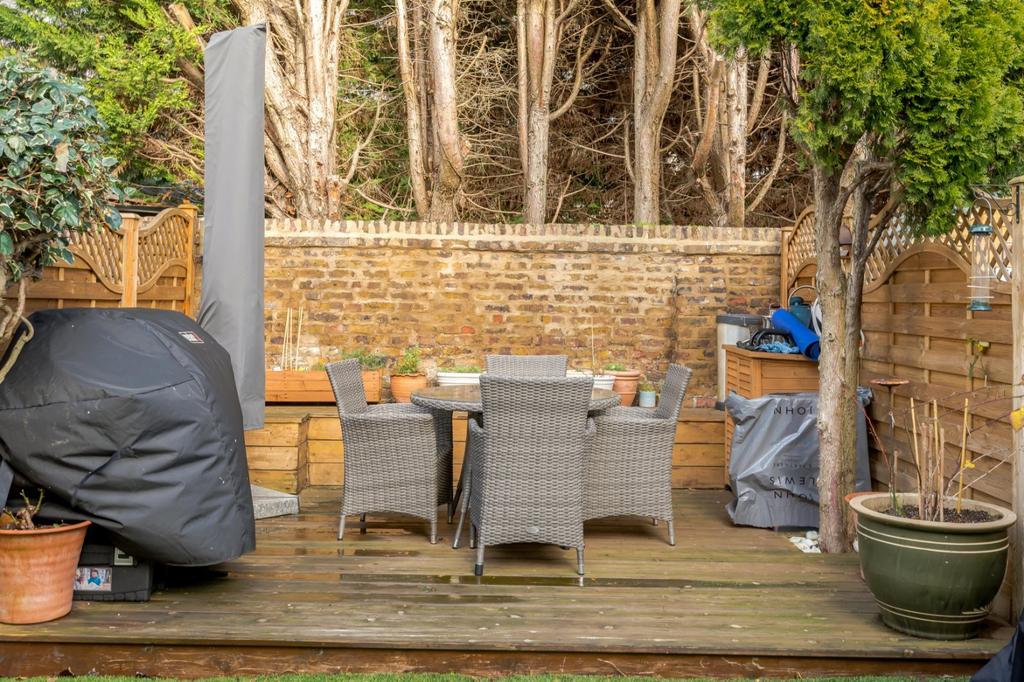 Decked Seating Area