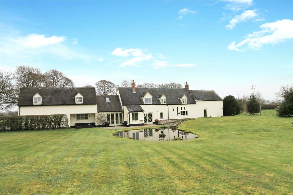 Bridgemere Lane, Hunsterson, Nantwich, CW5 4 bed detached house £895,000