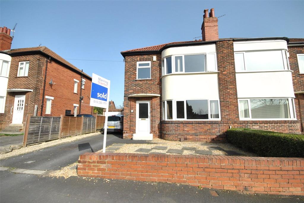 Parkstone Avenue, West Park, Leeds. 3 bed semidetached house £289,950
