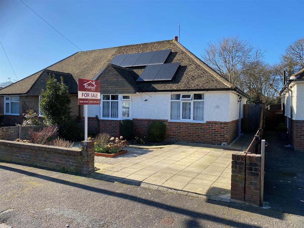St. James Crescent, BexhillOnSea 2 bed semidetached bungalow for