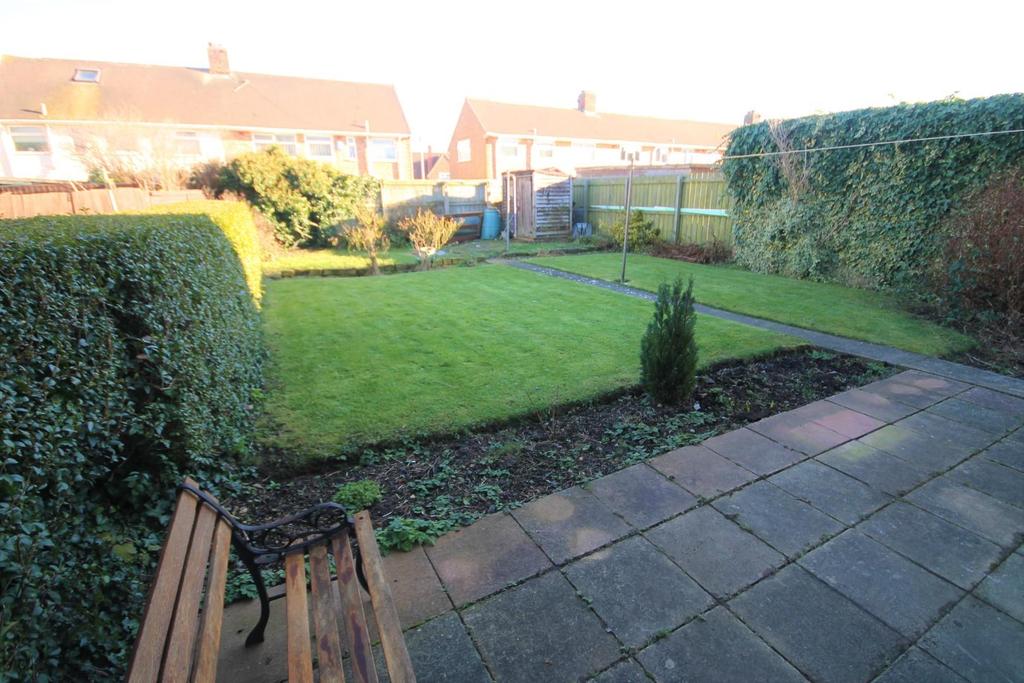 Rear garden