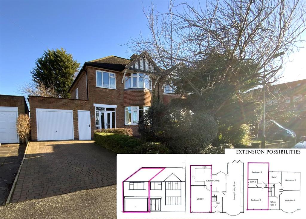 Wintersdale Road, Evington 3 bed semidetached house £295,000